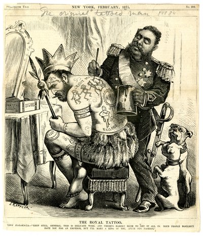 The Royal Tattoo by Joseph Keppler